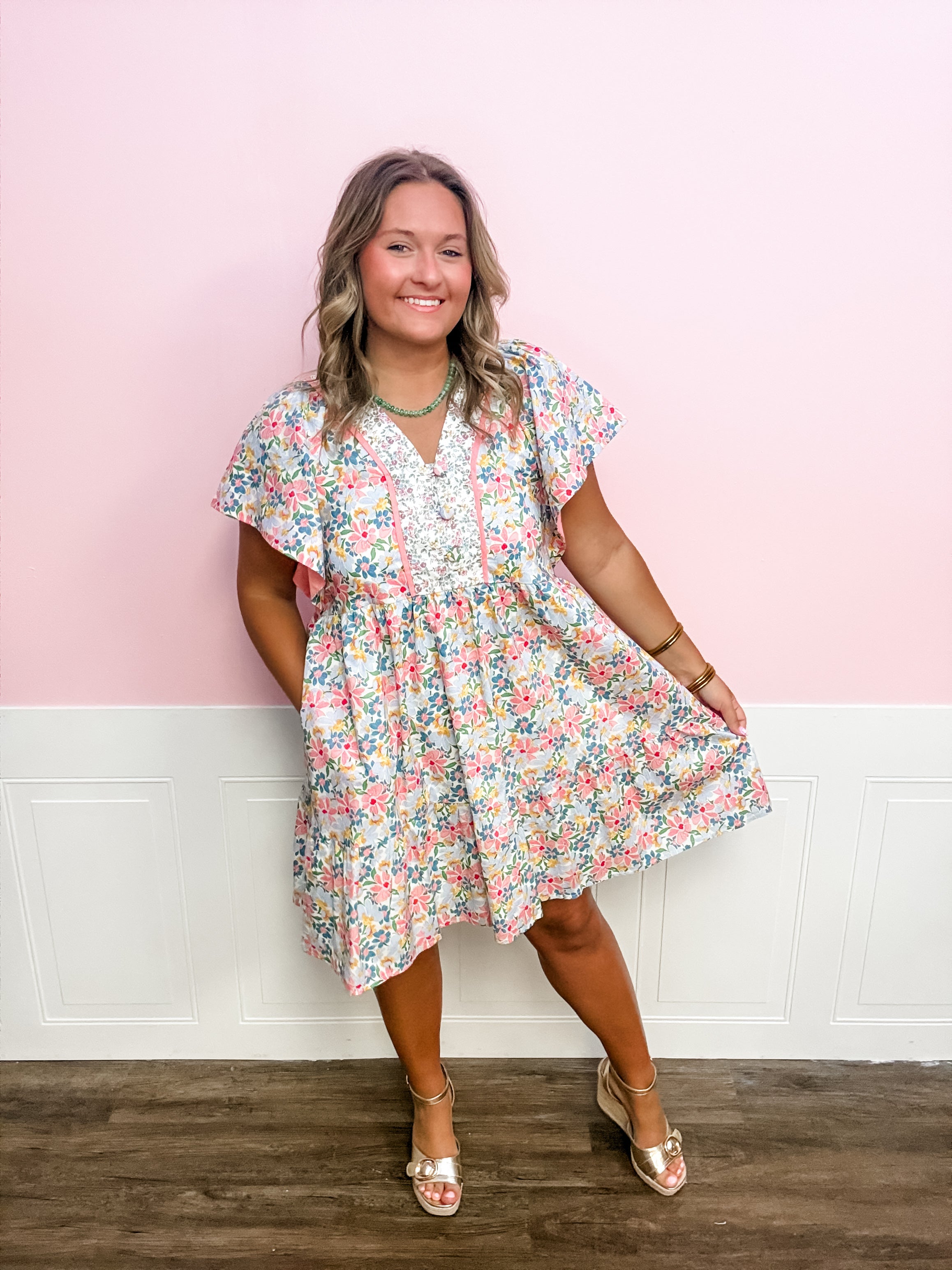 The Wildflower Whimsy Dress - Just a Small Town Girl
