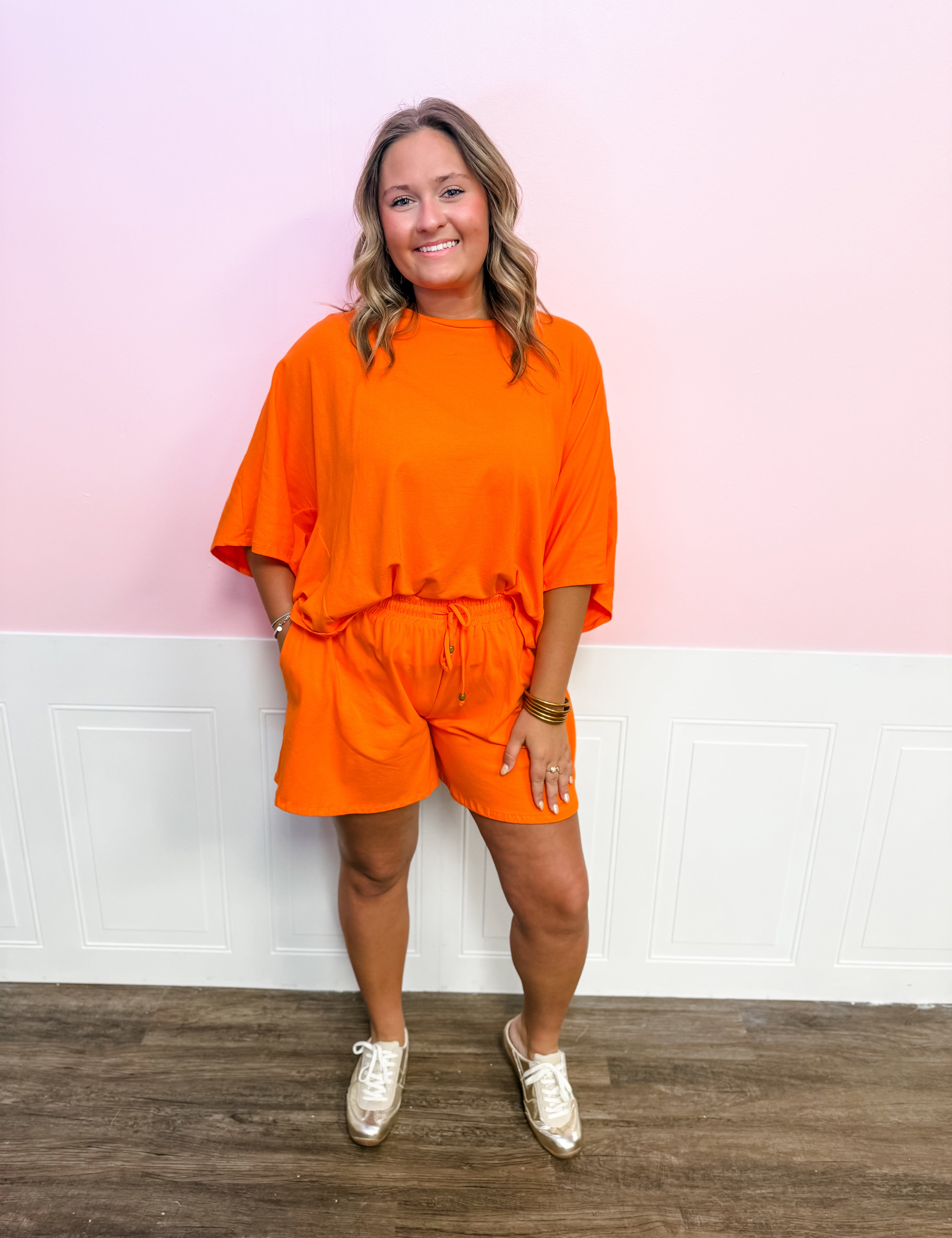 Tiger Tail Lounge Shorts - Just a Small Town Girl