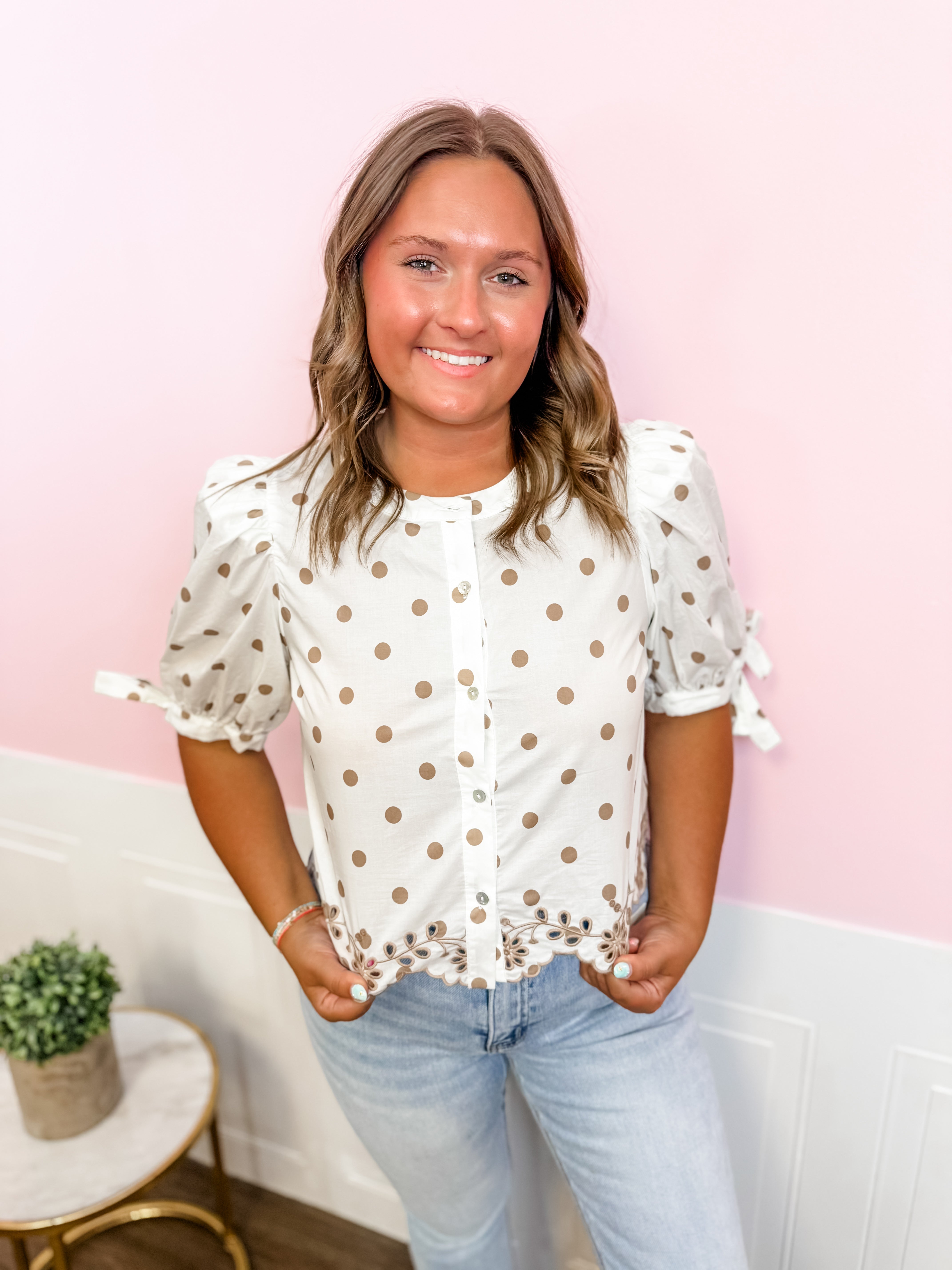 Timeless Charm Top - Just a Small Town Girl