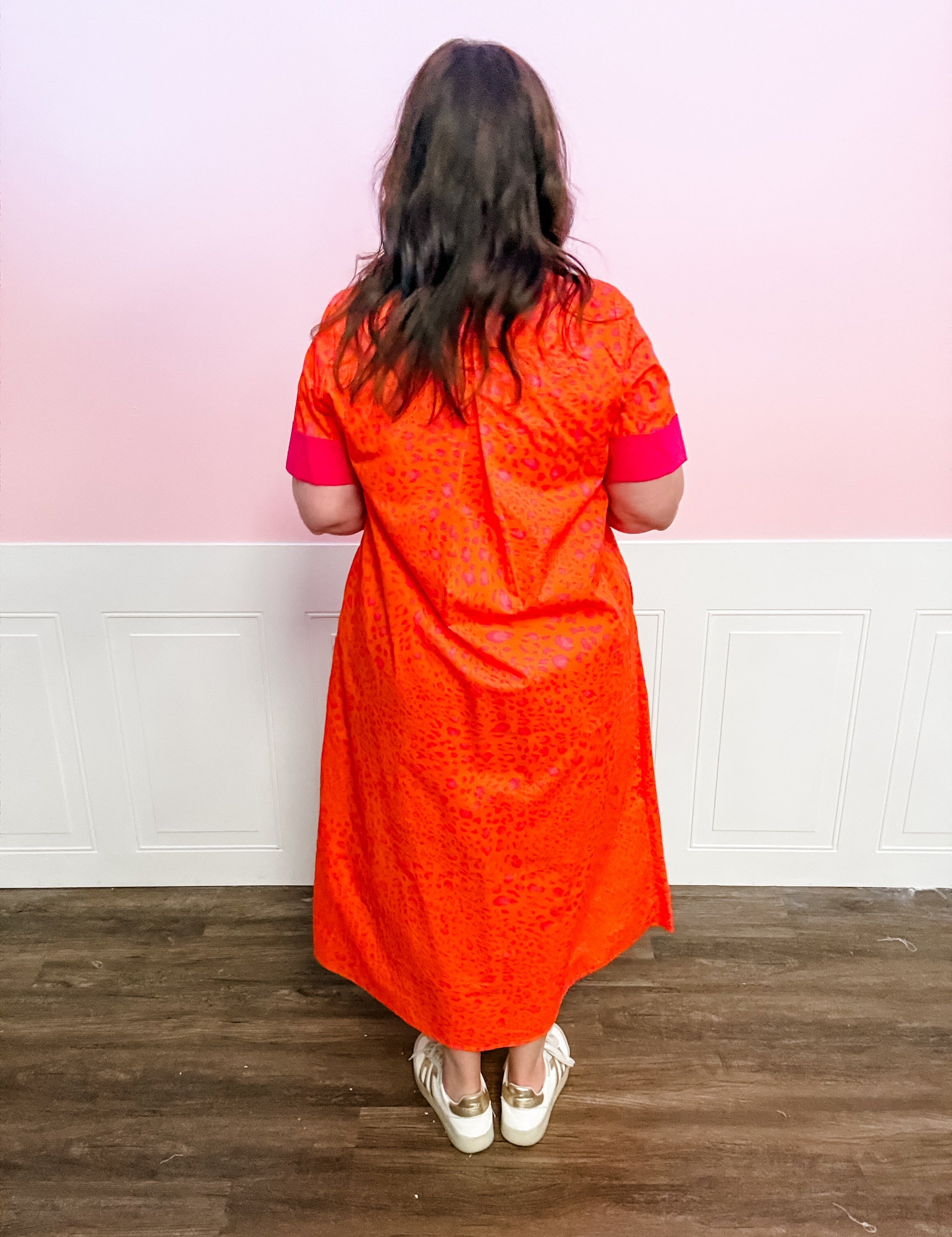 Victory Vibes Shirt Dress - Just a Small Town Girl