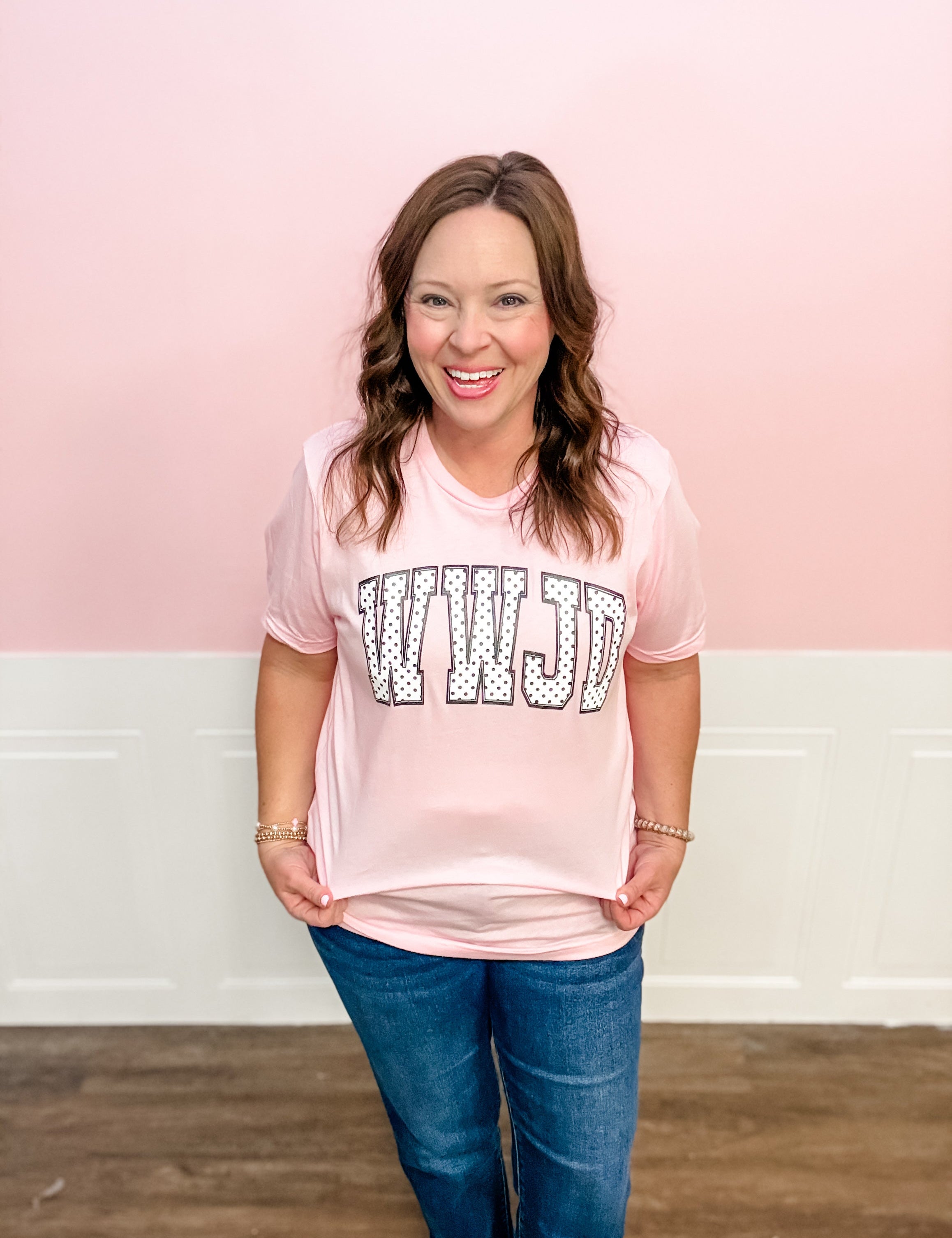 Walk in Faith WWJD Tee - Just a Small Town Girl