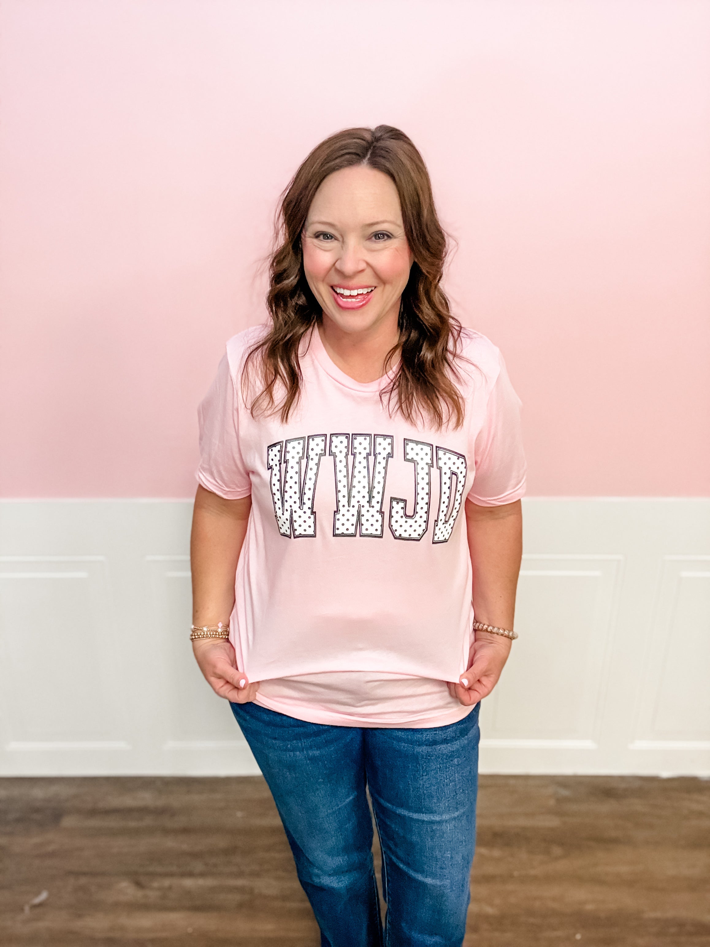 Walk in Faith WWJD Tee - Just a Small Town Girl