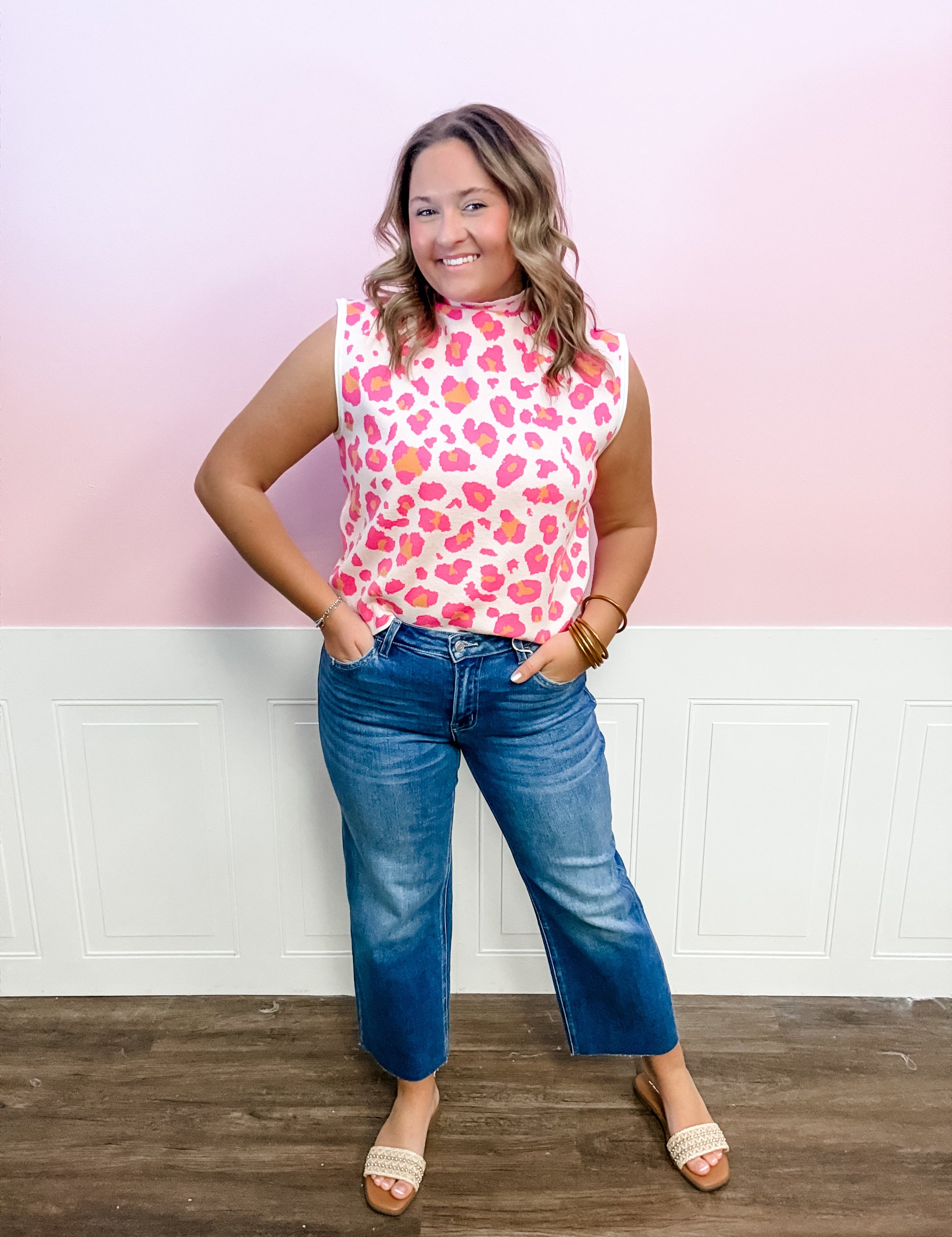 Wild Spirit Sweater Tank - Just a Small Town Girl