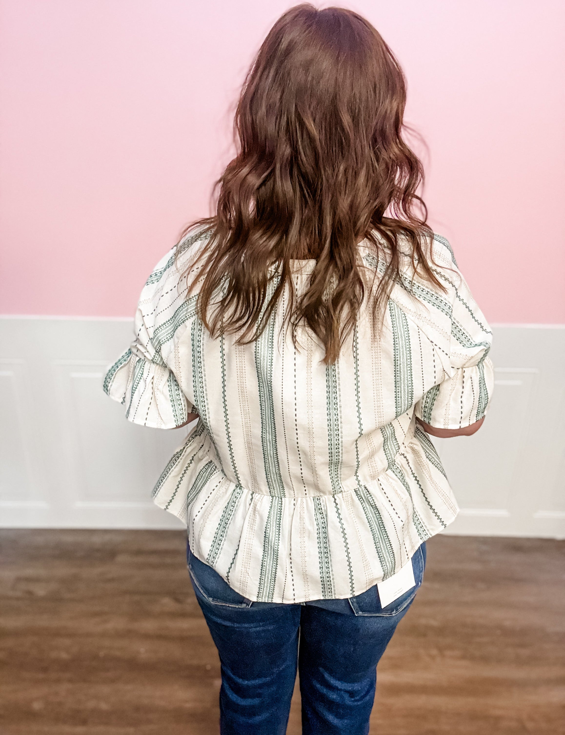 Willow Lane Peplum Top - Just a Small Town Girl