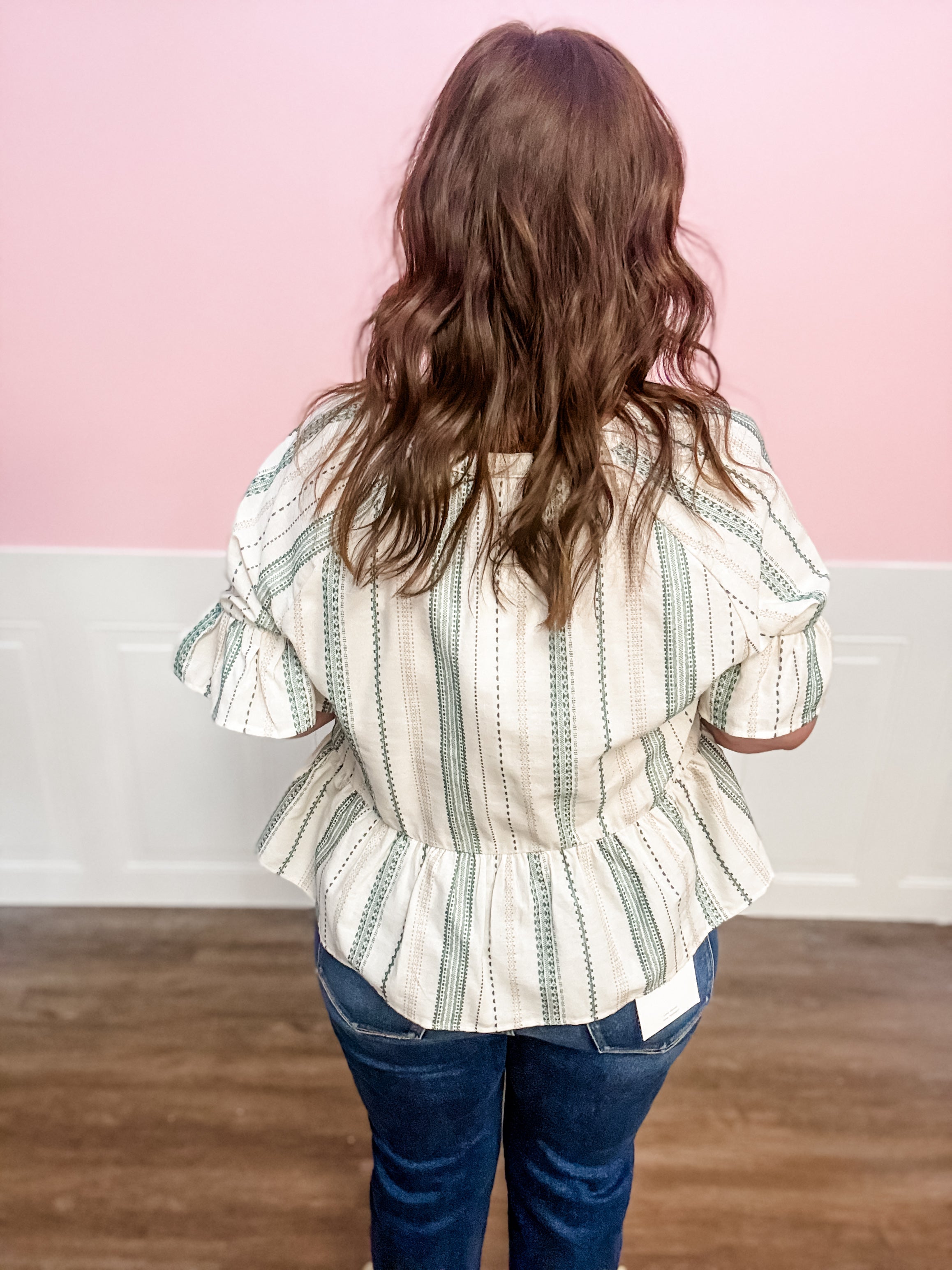 Willow Lane Peplum Top - Just a Small Town Girl